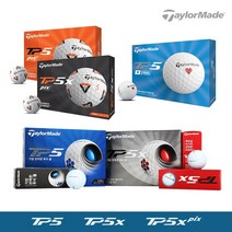 [테일러메이드코리아정품] TP5 우레탄 골프공 5피스 모음, 1_TP5 pix_화이트