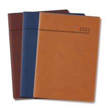 2023 스프링 다이어리 25절 노트식 오피스 플래너 소량 대량 주문제작, 1면2일, 네이비