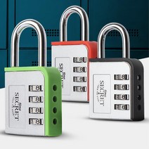 회사 매장 창고 숫자 돌리는 자물쇠 탈의실 사무실 교실 번호자물쇠 번호키 튼튼한 서랍키, 4단다이얼자물쇠 블랙