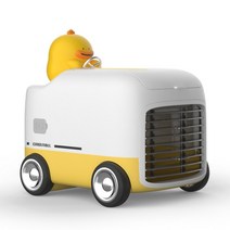 새로운 USB 물 냉각 팬 탁상용 공기 냉각기 밤 빛 팬 소형 휴대용 가정 에어 컨디셔너, 1 yellow