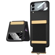 삼성 갤럭시 22 휴대폰 케이스 samsung galaxy z flip 3 전화 zflip3에 적합 셸 멤브레인 통합 보호 슬리브 with ring shockproof