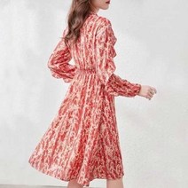 마딜[3325]-플로럴 라운드 원피스(44반~77까지)
