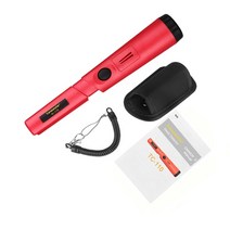 GP-포인터 핸드 헬드 금속 탐지기 포지셔닝 로드 IP68 방수, 01 Red