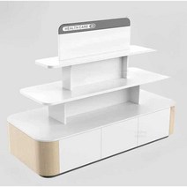 진열대 이동식 선반 가판대 행사매대 화장품 부스, 상세 페이지 참고, JS-C-02- 플랫폼 B