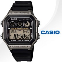 [CASIO] 카시오 AE-1300WH-8A 공용 우레탄밴드 디지털시계