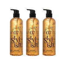 꽃을든남자 헤어케어시스템 스타일리쉬 초강력 헤어젤 500ml, 500ml x 3개