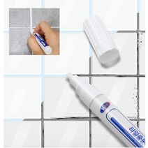 국산 타일 줄눈 마카 펜 백색 욕실 주방 틈새 보수제 쓱 긋기만 하세요 펜 코팅제 펜슬 라인 마카 찌든때 커버 화장실 보수 타일줄눈마카펜 줄눈마카