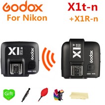 무선 동조기 카메라 촬영 조명 Godox x1t-n ttl 2.4g hss 플래시 +