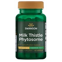 스완슨 Swanson 실리포스 밀크씨슬 파이토솜 300mg 60캡슐, 수량