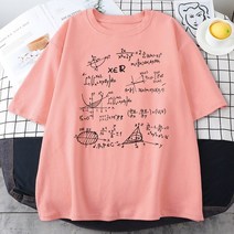 티셔츠 2022 여름 수식 여성 빅뱅 이론 남성 Streetwear 브랜드 의류, 05 XXL, 07 Pink