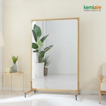 플로렌스 이동식 와이드 1200 전신거울 KYP-508B, KYP-508B/블랙