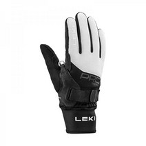 레키 LEKI 여성용 PRC 써모플러스 샤크 장갑 블랙-화이트 6호 독일
