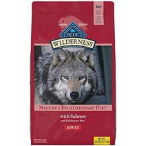 대용량 강아지사료 건식 블루 버팔로 야생 고단백 천연 대형견 건사료, 생선, 1개(1팩)