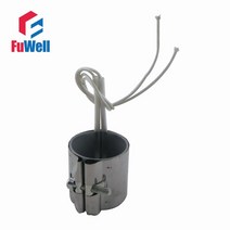돼지꼬리히터 30mm x 40mm 220v 120w 운모 밴드 사출기 스테인레스 스틸, 110v