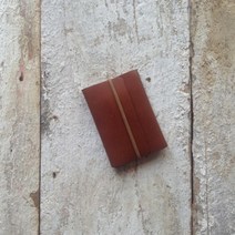 천연소가죽 수제 머니클립 (인디아 캐멀) Leather MoneyClip