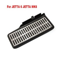 차량용 시거잭 폭스 바겐 골프 5 6 스테인레스 발판 페달 제타 Scirocco Passat CC TIGUAN Touareg Skoda O, 03 GRAY