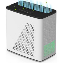 미국발송 YIOU Air Purifier for Home Large Room up to 547 ft² H13 True HEPA Air Filter 20dB Air Cleaner, Cream White