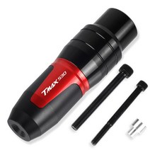 nmax pcx 호환슬라이더 프론트 리어 머플러 가드 Tmax530 Tmax T-MAX 530 2012-2021 2017 오토바이 CNC 배, 03 A-Red