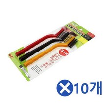 IZF529100와이어브러쉬 3Px10개 미니브러쉬 사각브러쉬, 개