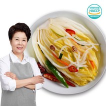 [소문난] 백김치10kg / 40년 배윤자 요리연구가, 10kg, 1box