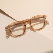 리끌로우 RECLOW TR B082 CRYSTAL BROWN GLASS 안경