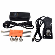 jcd 750w heat gun digital display micro rework 납땜 스테이션 hot air gun for welding repair tool 헤어 드라이어 8, 협력사, 220v EU 플러그 750w, 주황색