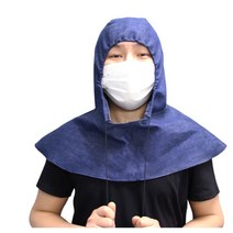 (씨에이지몰) 고급형 데님원단 어깨 용접두건 용접모자*we47926ea, 상세페이지 참조