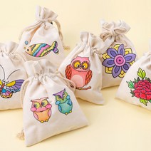 새해 설날 복주머니 만들기 집콕놀이 키트 어린이집 유치원 초등, 부엉이 두마리