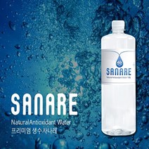 사나레 - 프리미엄 생수 1.0 L (12개), 1개, 1L