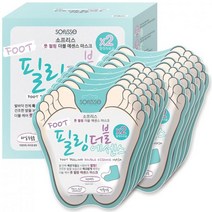 소프리스 풋 필링 더블에센스마스크 10매