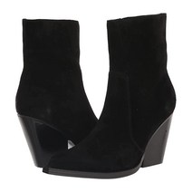 나인웨스트 Gorgeen - 블랙 스웨이드 여성부츠 2bM327504