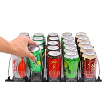 설백상점 캔 음료 슬라이드 레일 배치 랙 슈퍼마켓 자동 냉장고, 단일 프로펠러 (길이 44-45cm)