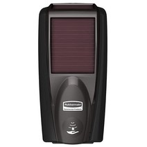 Rubbermaid Commercial Products 자동 폼 비누 디스펜서 블랙/크롬 사무실/학교/호텔/레스토랑에서 사용할 수 있는 터치리스 배송 3561824352, Chrome, Battery Powered