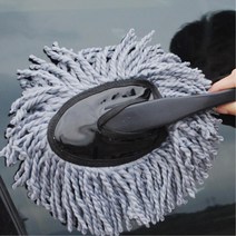 마이크로화이바 항균 먼지털이 미니 자동차실내청소 차량용솔 셀프세차, 그레이