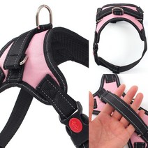 메쉬 강아지 하네스 M 핑크 펫용품쇼핑몰 골든리트리버목줄 대형견용품