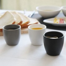 에라토 조약돌 도자기 물컵 물잔, 그레이