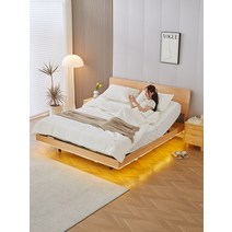 가정용 전동침대 리클라이너 병원 침대 전기 다기능 노인 새로운 중국 스타일 단단한 나무 리프트 스마트 침실 더블, [05] 단단한 나무 색상의 스마트 매달린 침대 + 매, [02] 1800mm*2000mm