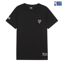 [NBA] 유니 레귤러핏 자수로고 티셔츠 (N202TS112P)