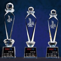 크리스탈 트로피 F2091 F2092 F2093 골프 트로피 우승, 소 F2093