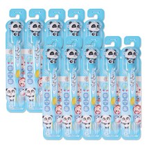 해호 베이비버스 피규어 칫솔 (파랑) 10개, 단품, 단품