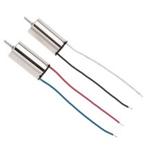 JJRC H36 에어고 Whoop 소닉DIY MAX2 드론부품 드론배터리, 05. (H36) 모터2개(빨파1검흰1)