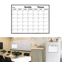 자석 월간일정표 화이트보드 40X30 근무표 작업현황 월간계획