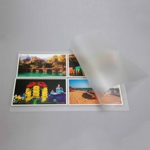 문서코팅 60 마이크 A4 Pet 사진 문서 인증서 그림 열 밀봉 필름 포장 용지 50 개 배치, 한개옵션0