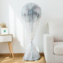 천장 실링팬 천정형 선풍기 가정용 씰링팬 거실 천장팬 서큘레이터 peva 방수 팬 먼지, 플라밍고 60x90cm