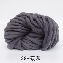 두꺼운 털실 뜨개실 자이언트얀 점보얀 목도리 뜨개질 슈퍼 부피가 큰 손 원사 울 로빙, 28탕후이