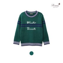 [페리미츠] 세련된 그린 니트 티셔츠 P2242K440