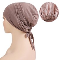 이슬람 히잡 유대인 모자 muslim satin hijab cap full cover inner jersey hat islamic head wear 보닛 여성 아랍 중동 무슬림