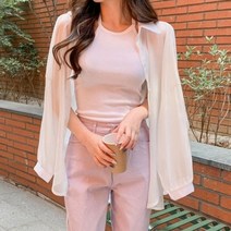 옷자락 [옷자락] 여자 봄여름 간절기 박시핏 블라우스