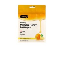콤비타 UMF 10플러스 마누카꿀 로젠지 프로폴리스 레몬 사탕, 2개, 180g