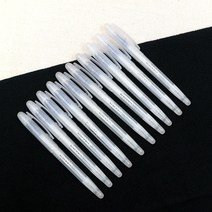 엔조이스티치/ 원단용 지우개달린 열펜-10개1세트-7색상/ 프랑스자수 퀼트 수예용품 대량구매, 화이트10개